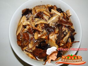 рецепт грибного супа